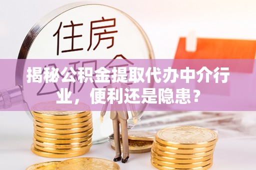 洞口揭秘公积金提取代办中介行业，便利还是隐患？