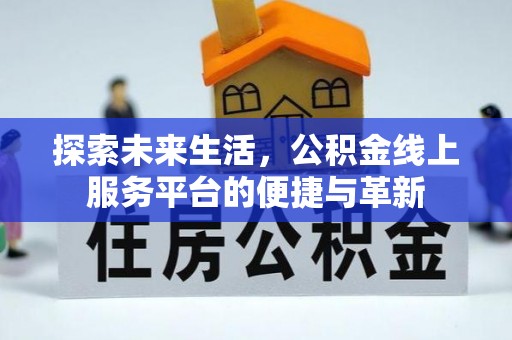 洞口探索未来生活，公积金线上服务平台的便捷与革新