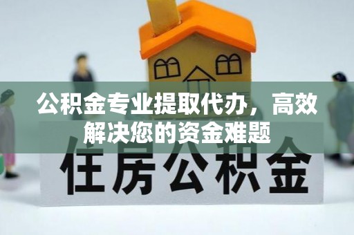 洞口公积金专业提取代办，高效解决您的资金难题