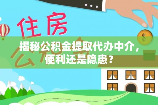 洞口揭秘公积金提取代办中介，便利还是隐患？