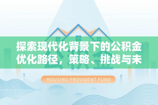 洞口探索现代化背景下的公积金优化路径，策略、挑战与未来展望