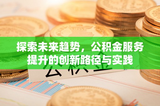 洞口探索未来趋势，公积金服务提升的创新路径与实践
