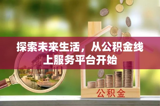 洞口探索未来生活，从公积金线上服务平台开始