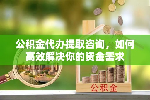 洞口公积金代办提取咨询，如何高效解决你的资金需求