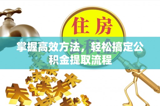洞口掌握高效方法，轻松搞定公积金提取流程