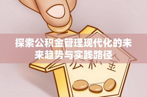 洞口探索公积金管理现代化的未来趋势与实践路径