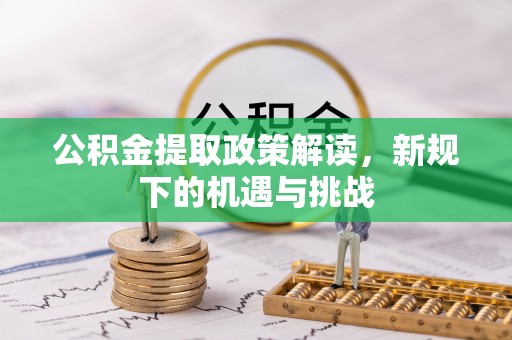 洞口公积金提取政策解读，新规下的机遇与挑战
