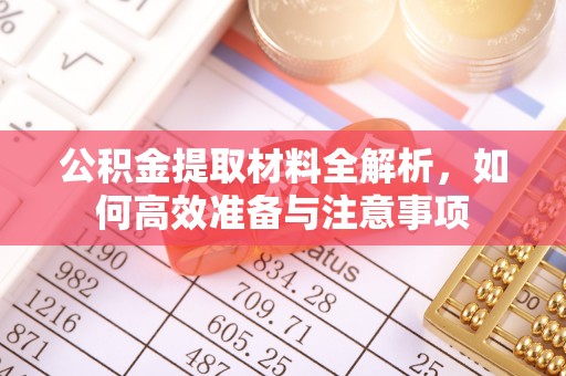 洞口公积金提取材料全解析，如何高效准备与注意事项