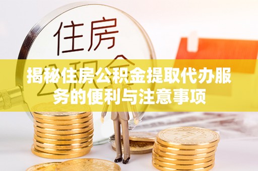 洞口揭秘住房公积金提取代办服务的便利与注意事项
