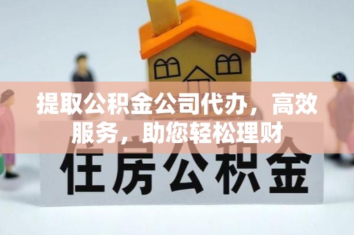 洞口提取公积金公司代办，高效服务，助您轻松理财