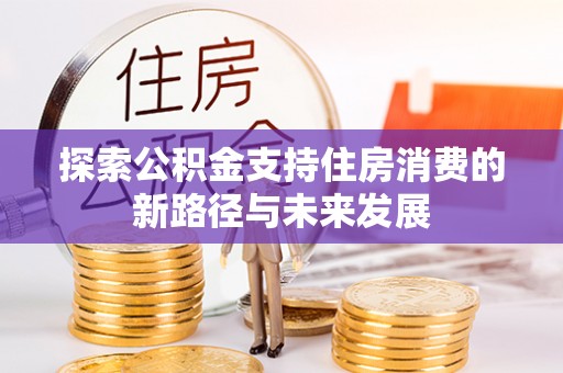 洞口探索公积金支持住房消费的新路径与未来发展