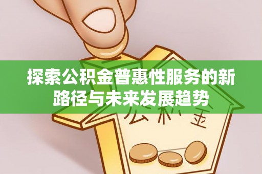 洞口探索公积金普惠性服务的新路径与未来发展趋势