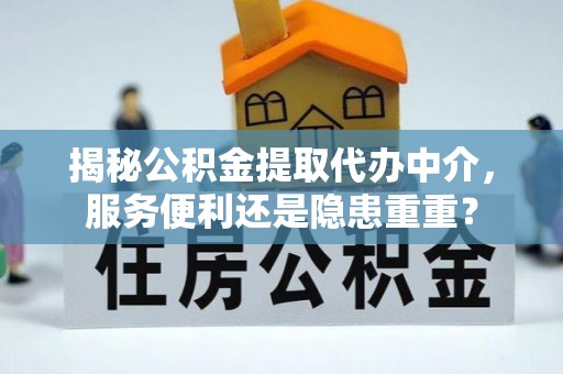 洞口揭秘公积金提取代办中介，服务便利还是隐患重重？