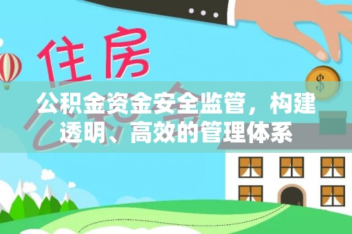 洞口公积金资金安全监管，构建透明、高效的管理体系