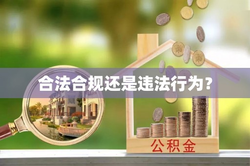 洞口合法合规还是违法行为？