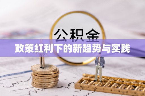 洞口政策红利下的新趋势与实践
