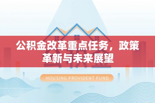 洞口公积金改革重点任务，政策革新与未来展望