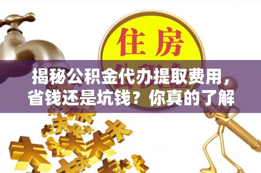 洞口揭秘公积金代办提取费用，省钱还是坑钱？你真的了解吗？